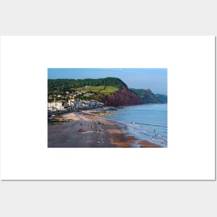 Sidmouth Seafront and Beach Posters and Art